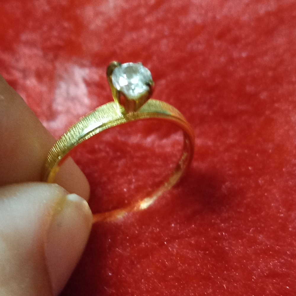 14K gold ring